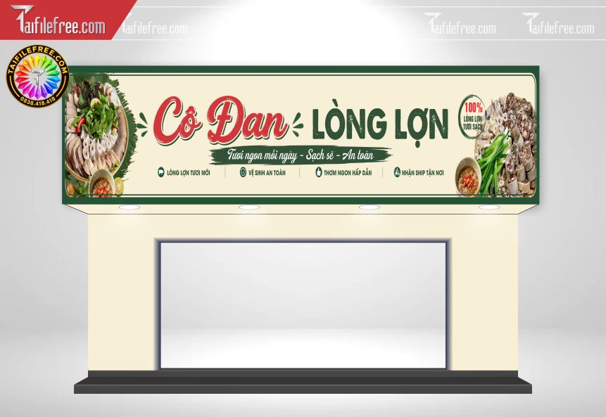 Biển Quảng Cáo, Bảng Hiệu Tiệm Ăn_BH1766