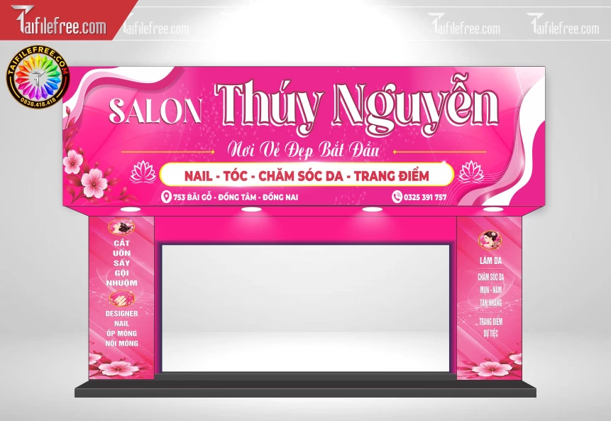 Biển Quảng Cáo, Bảng Hiệu Tiệm Spa_BH1771