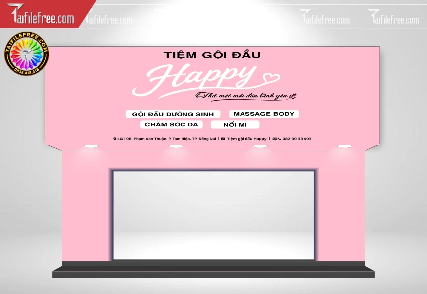 Biển Quảng Cáo, Bảng Hiệu Tiệm Spa_BH1780