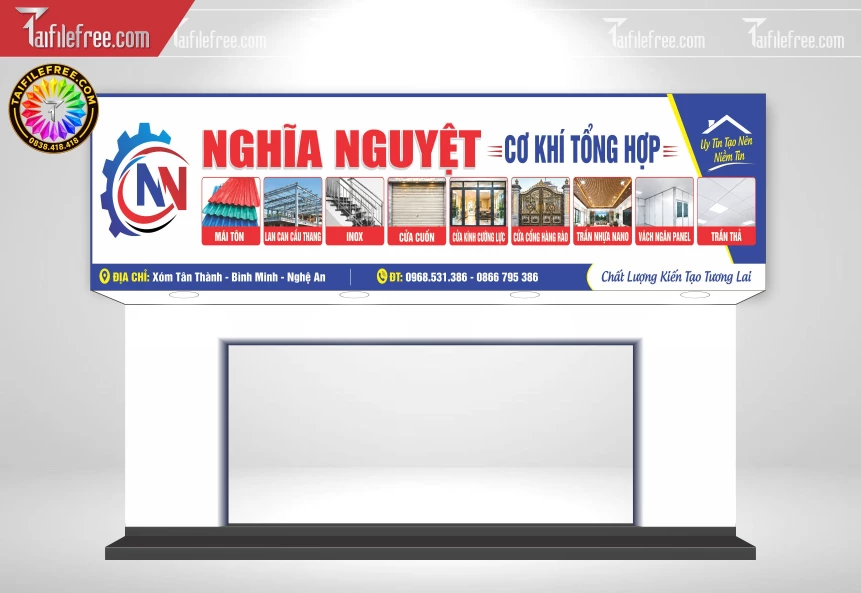 Biển Quảng Cáo, Bảng Hiệu Cơ Khí_BH1794