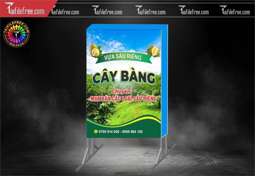 Biển Hiệu, Bảng Hộp Đèn Tiệm Trái Cây_BH1796