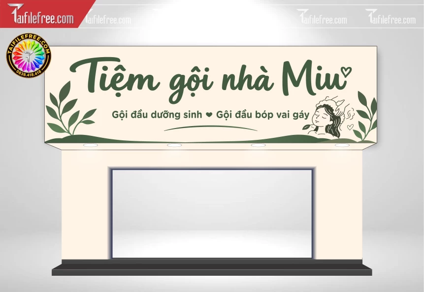 Biển Quảng Cáo, Bảng Hiệu Tiệm Spa_BH1837