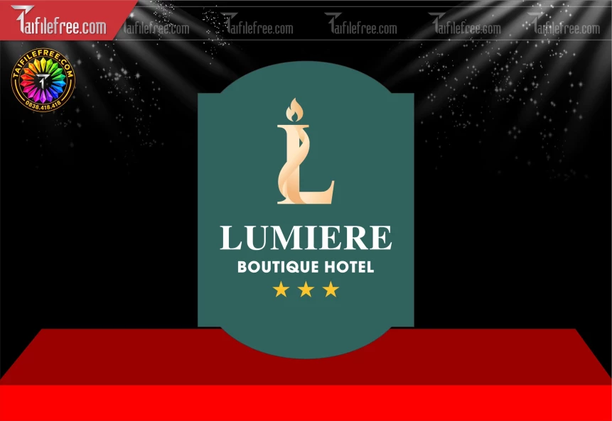 Mẫu Logo Lumiere Boutique Hotel_BH1838