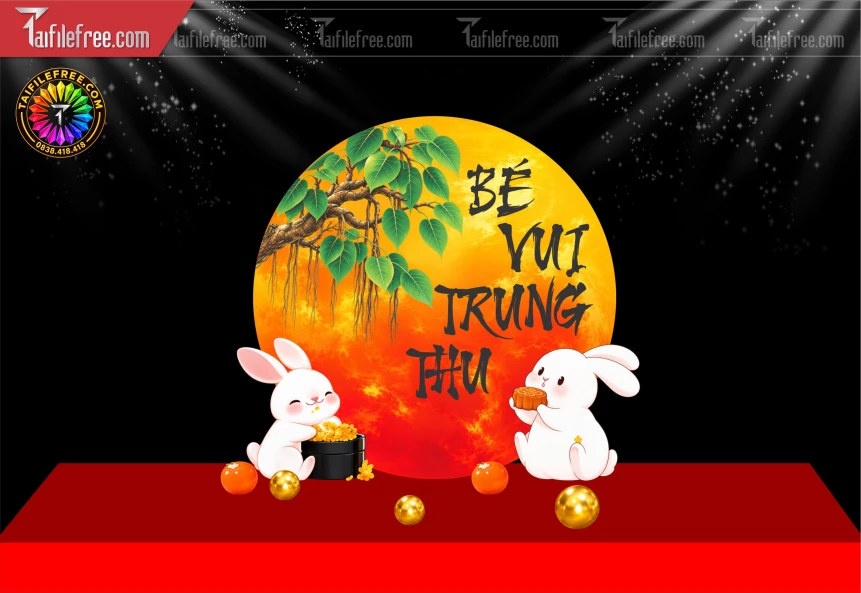 Mẫu Background Trung Thu Đẹp Mắt Sáng Tạo._BH1840