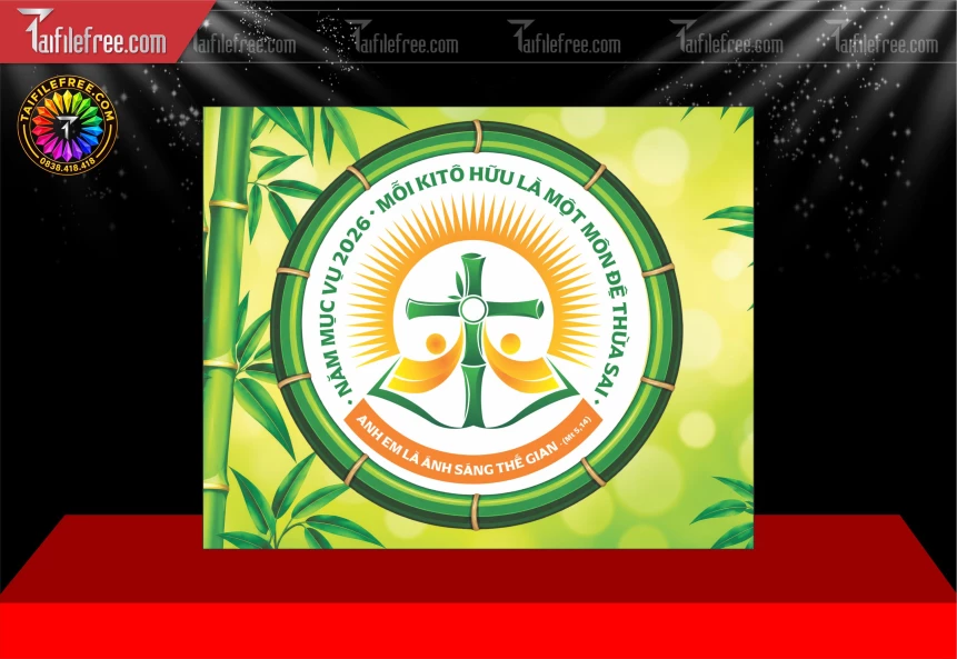 Mẫu Logo Năm Mục Vụ 2026_BH1843