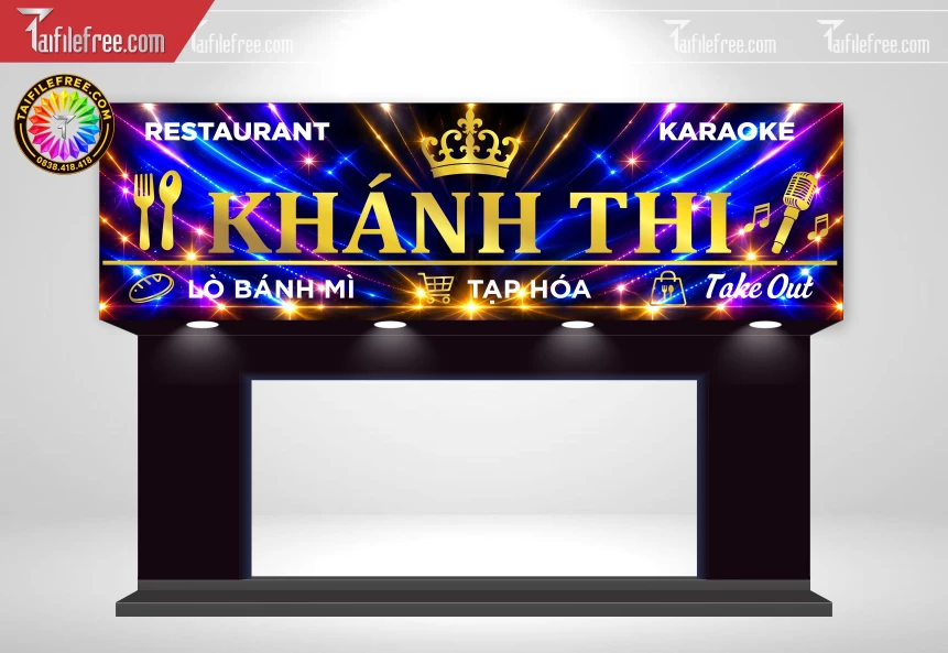 Biển Quảng Cáo, Bảng Hiệu Karaoke_BH1860