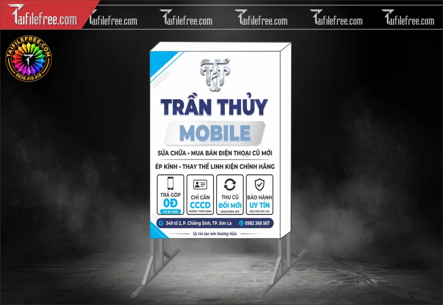 Biển Hiệu, Bảng Hộp Đèn Tiệm Điện Thoại_BH1965