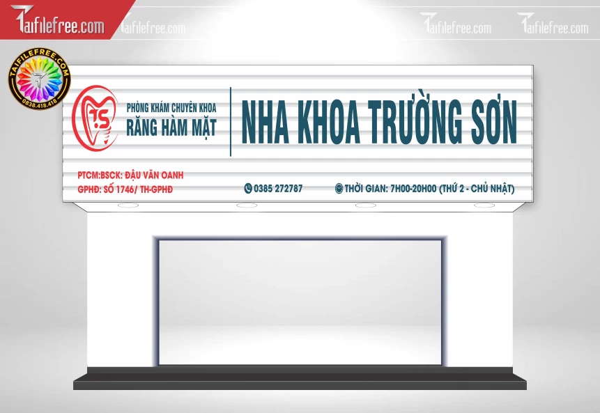 Biển Quảng Cáo, Bảng Hiệu Phòng Khám_BH1978