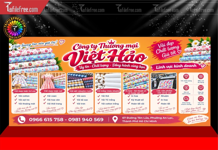 Mẫu Banner Trang Trí Công Ty_BH1983