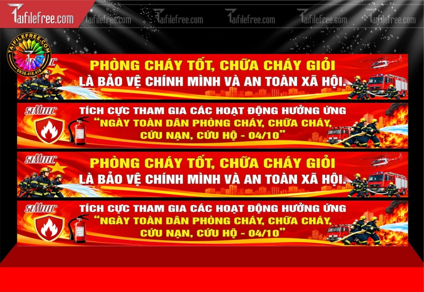 Mẫu Băng Rôn Phòng Cháy Chửa Cháy_BH1993