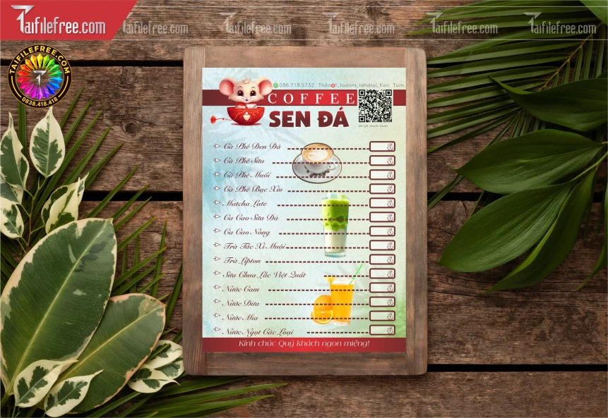Menu Tiệm Trà Sữa_BH2023
