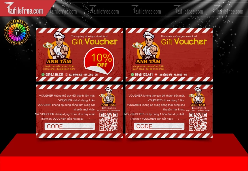 Mẫu Phiếu Giảm Gía_BH2033