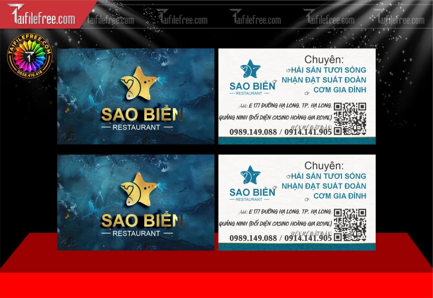Mẫu Card Nhà Hàng_BH2036