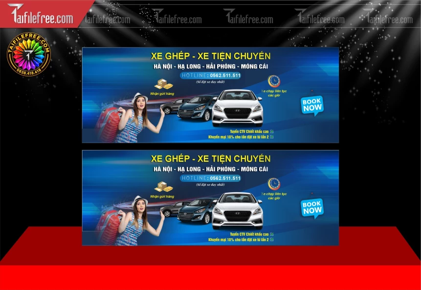 Mẫu Card Visit Ghép Xe_BH2039