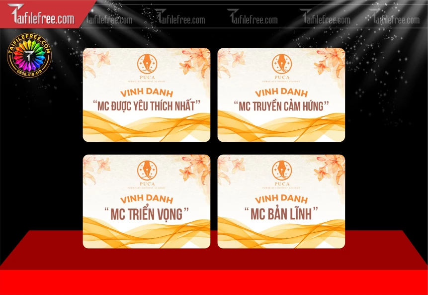Mẫu Bảng Vinh Danh_BH2041