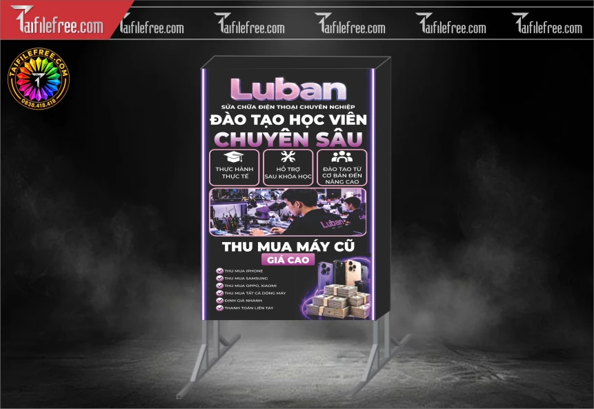 Biển Hiệu, Bảng Hộp Đèn Tiệm Điện Thoại_BH206