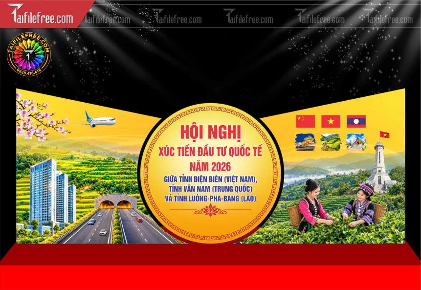 Mẫu Phông Nền Hội Nghị_BH2078