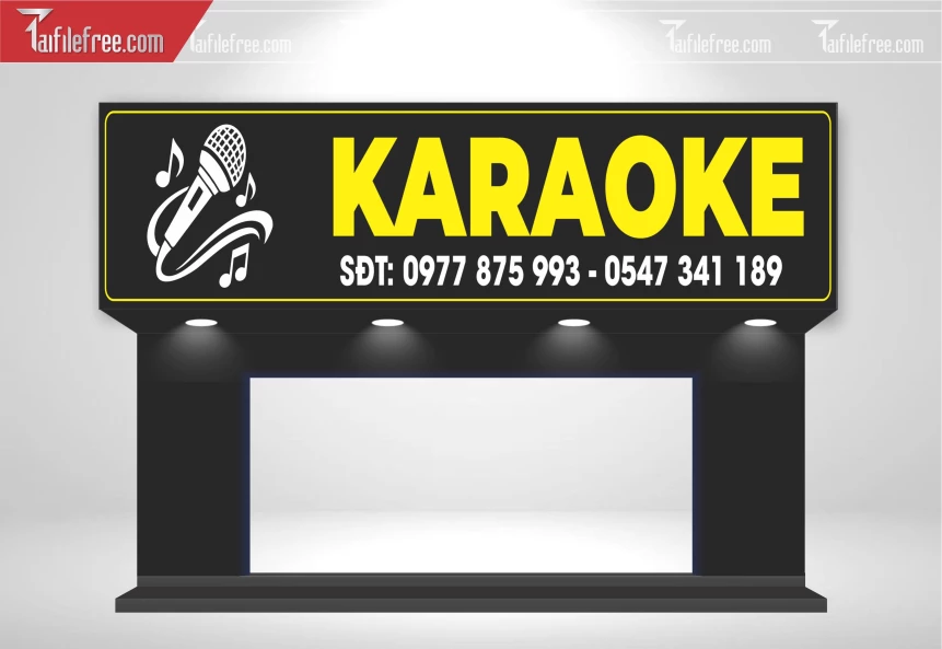 Biển Quảng Cáo, Bảng Hiệu Quán Karaoke BH2080