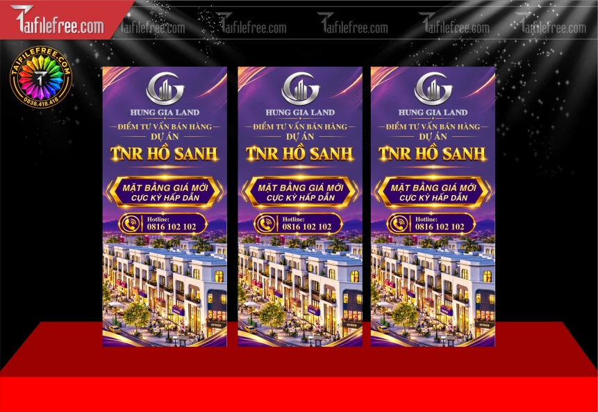 Mẫu Poster Thông Tin Dự Án Bất Động Sản_BH2103