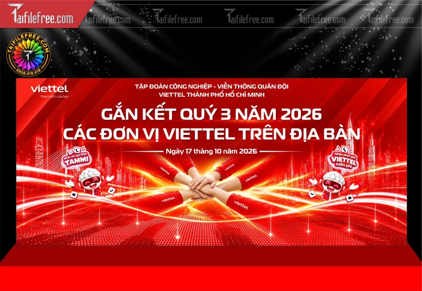 Mẫu Phông Nền Viettel_BH2114