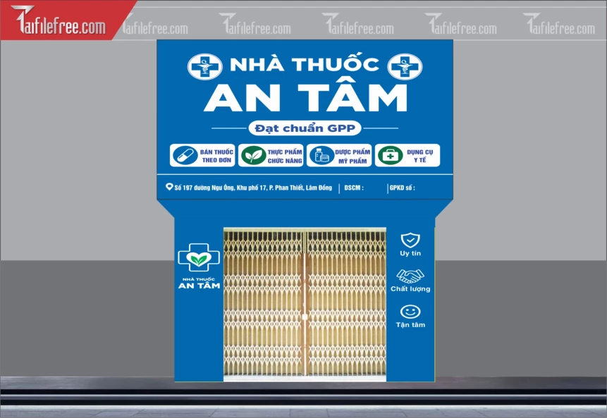 Biển Quảng Cáo, Bảng Hiệu Tiệm Thuốc_BH2151