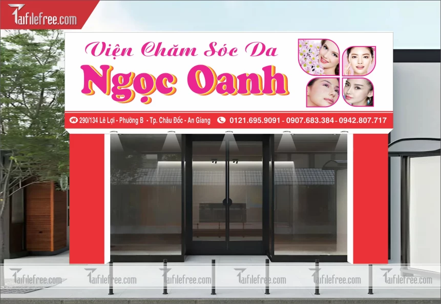Biển Hiệu, Bảng Quảng Cáo Spa_BH318