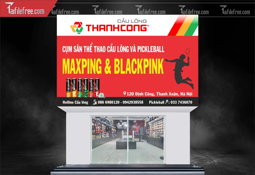Biển Quảng Cáo, Bảng Hiệu Cửa Hàng Cầu Lông_BH468