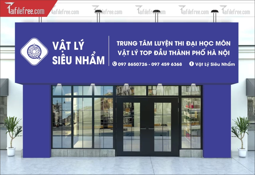 Biển Quảng Cáo, Bảng Hiệu Trung Tâm Luyện Thi_BH475