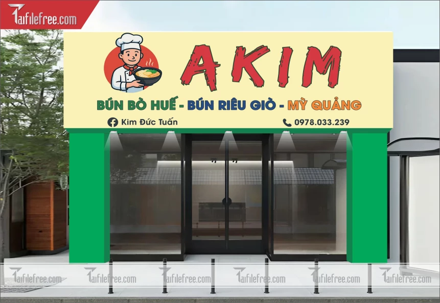 Biển Quảng Cáo, Bảng Hiệu Bún Bò Huế_BH490