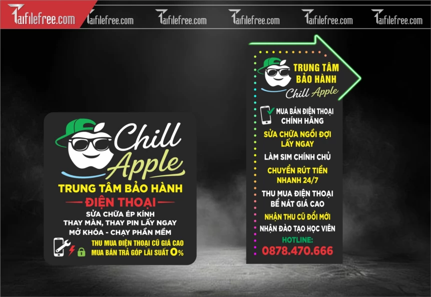 Biển Quảng Cáo, Bảng Hiệu Tiệm Điện Thoại_BH562