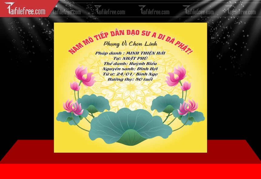 Mẫu Phông Nền Phật Đảng_BH563