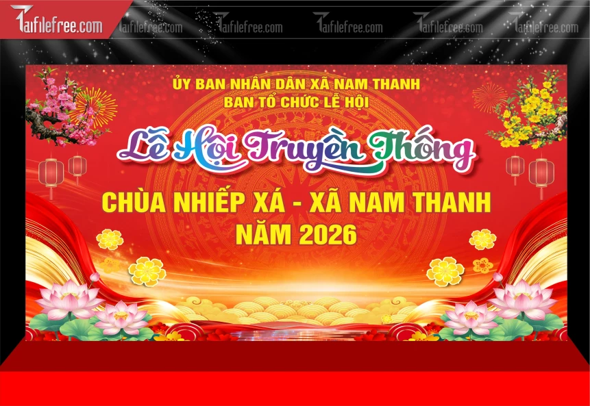 Mẫu Phông Nền Trương Trình Văn Nghệ_BH578