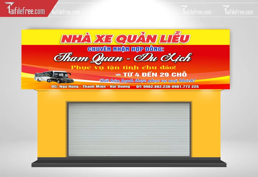 Biển Quảng Cáo, Bảng Hiệu Nhà Xe_BH585