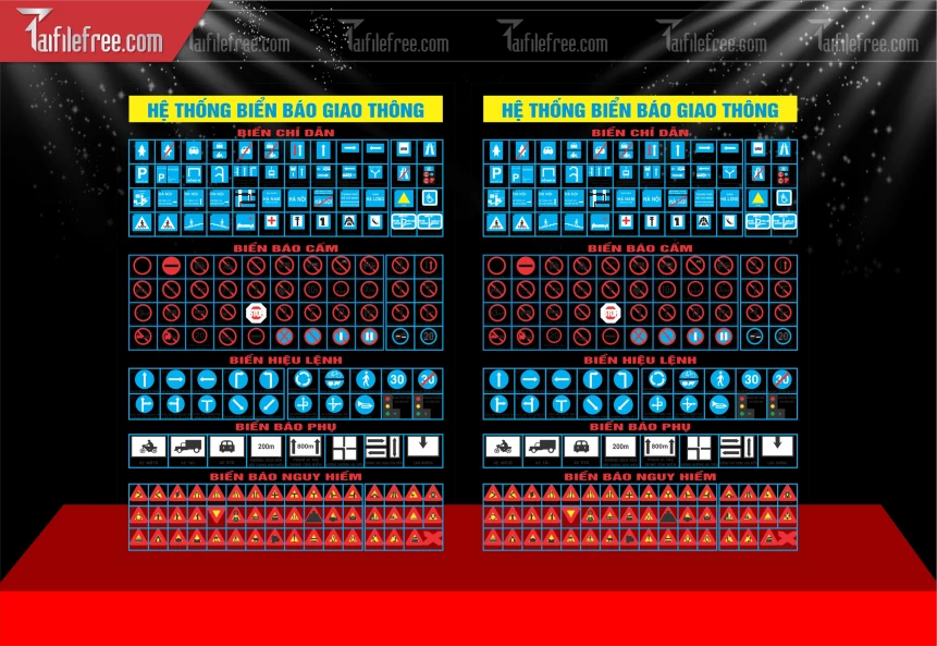 Biển Báo Chỉ Dẫn An Toàn Giao Thông BH587