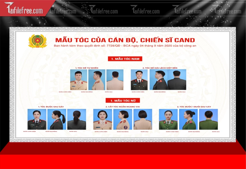 Mẫu File Thiết Kế Cán Bộ BH591