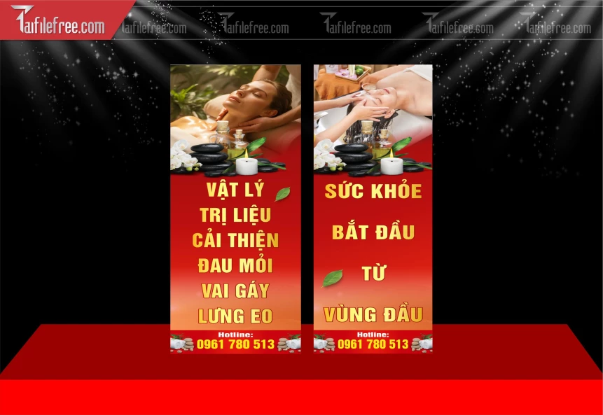 Mẫu Poster Quán Spa_BH602