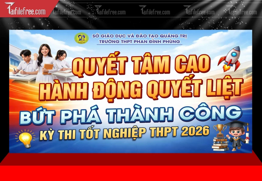 Mẫu Kỳ Thi Tốt Nghiệp_BH609