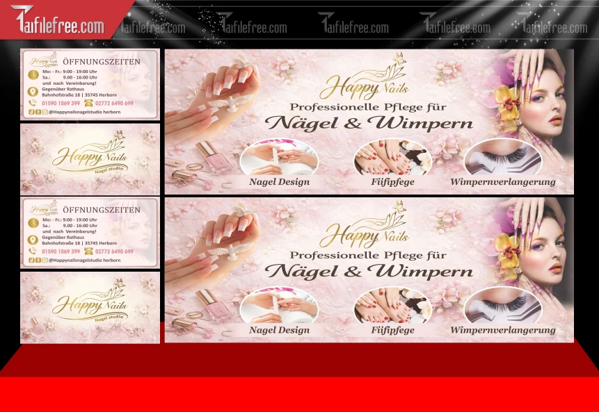 Mẫu Trang Trí Biển Bảng Spa_BH613