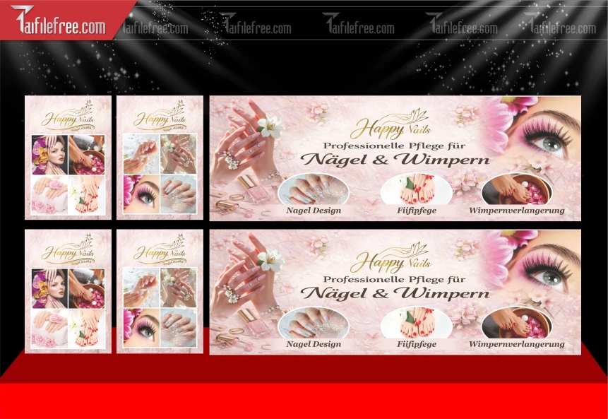 Mẫu Trang Trí Biển Bảng Spa_BH614