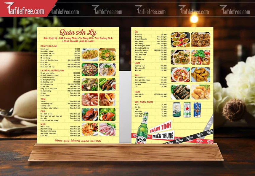 Menu Quán Nhậu_BH620
