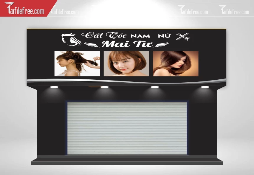 Biển Quảng Cáo, Bảng Hiệu Tiệm Cắt Tóc_BH621