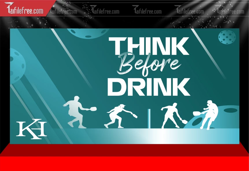 Mẫu Phông Nền Thể Thao Pickleball_BH627