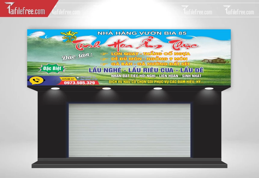 Biển Quảng Cáo, Bảng Hiệu Nhà Hàng_BH668