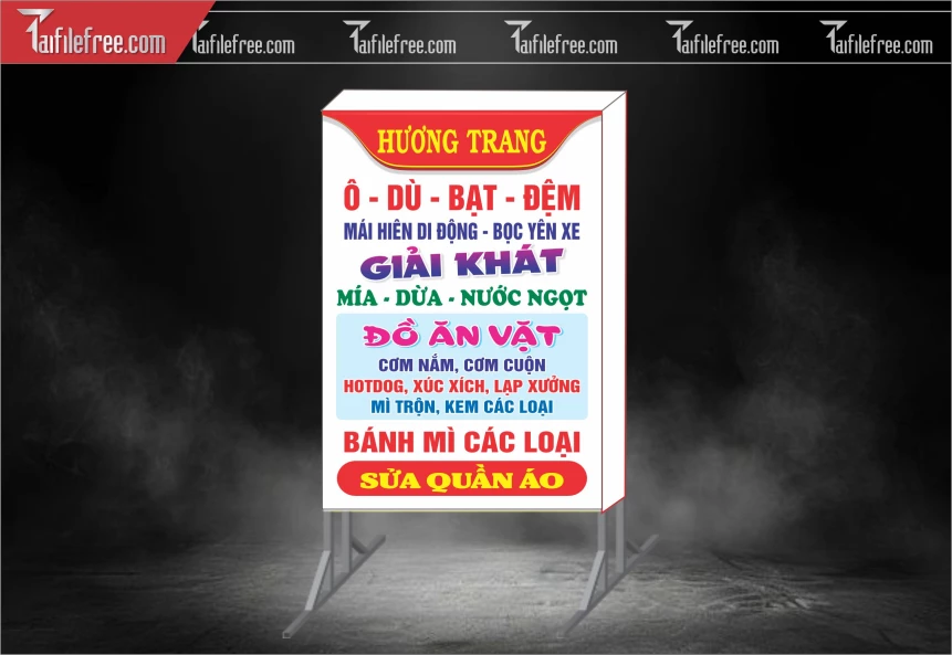 Biển Hiệu, Bảng Hộp Đèn Tiệm Cắt Tóc_BH682