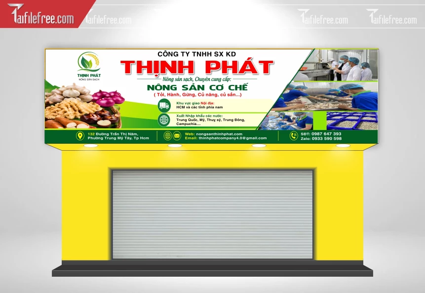 Biển Quảng Cáo, Bảng Hiệu Nông Sản_BH700