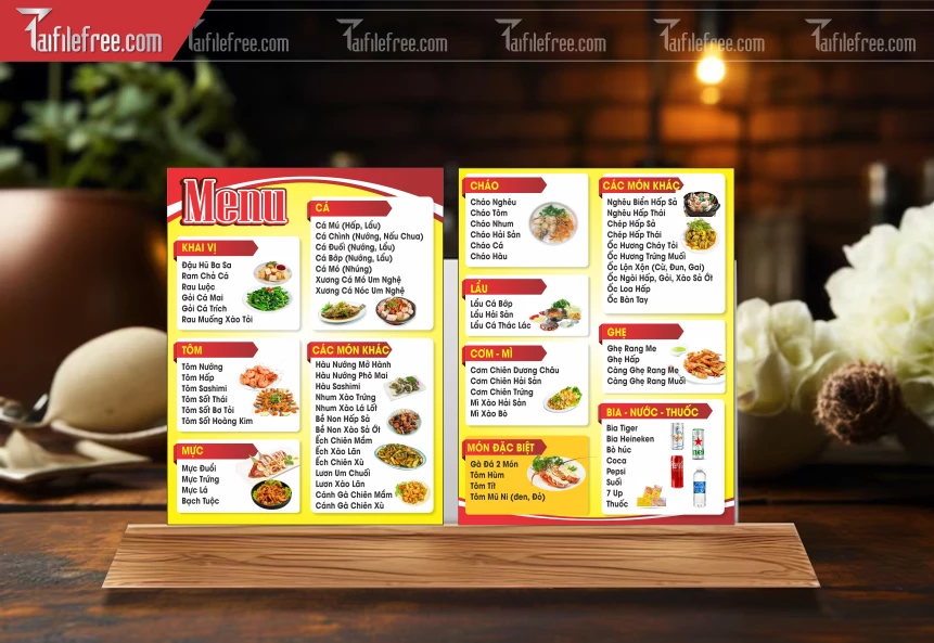 Menu Quán Nhậu_BH702