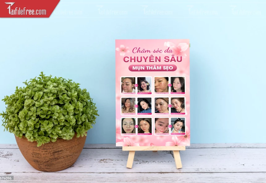 Biển Hiệu, Bảng Hộp Đèn Tiệm Spa_BH703