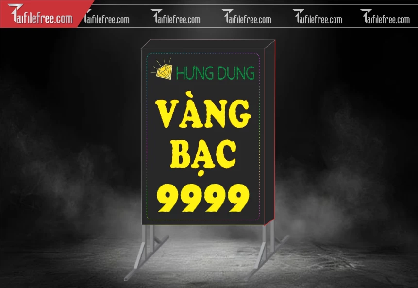 Biển Hiệu, Bảng Hộp Đèn Tiệm Vàng_BH704