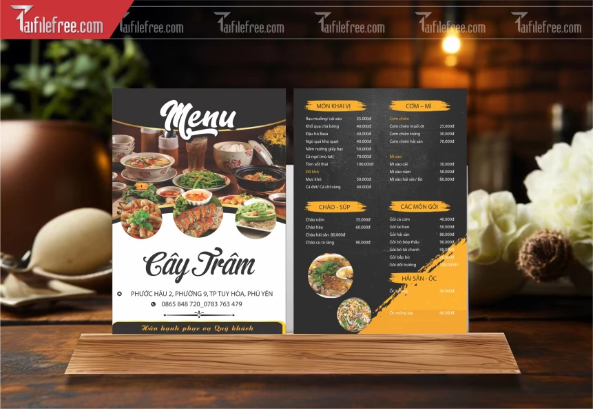 Menu Quán Nhậu_BH709