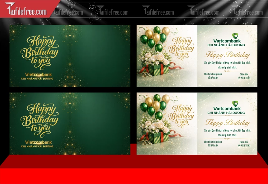 Mẫu Thư Mời Chúc Mừng Sinh Nhật_BH770